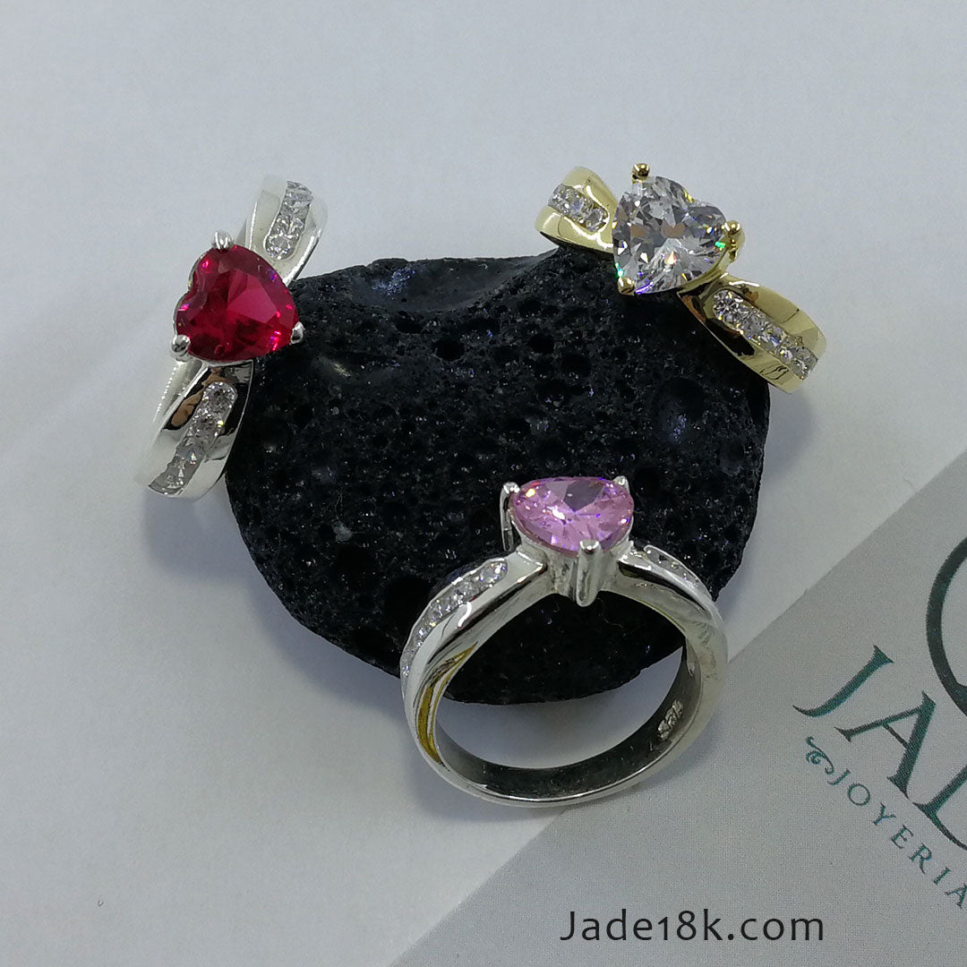 Anillo de promesa "Nicole"