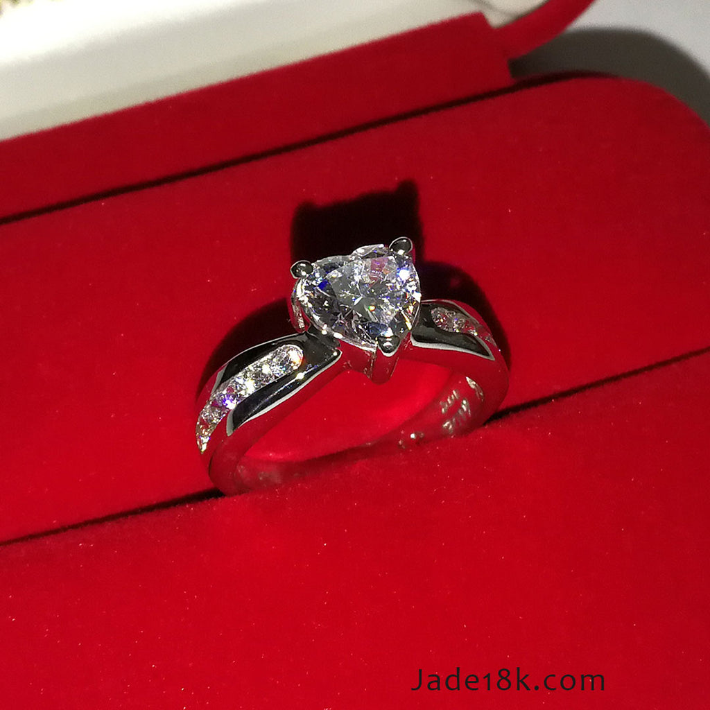 Anillo de promesa "Nicole"