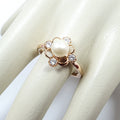 Anillo Minerva con Perla