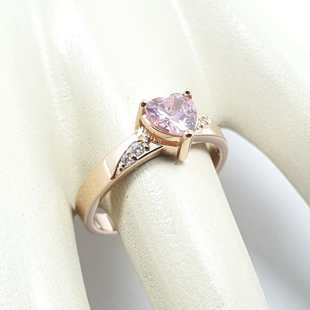 Anillo de Promesa Agnes Corazón