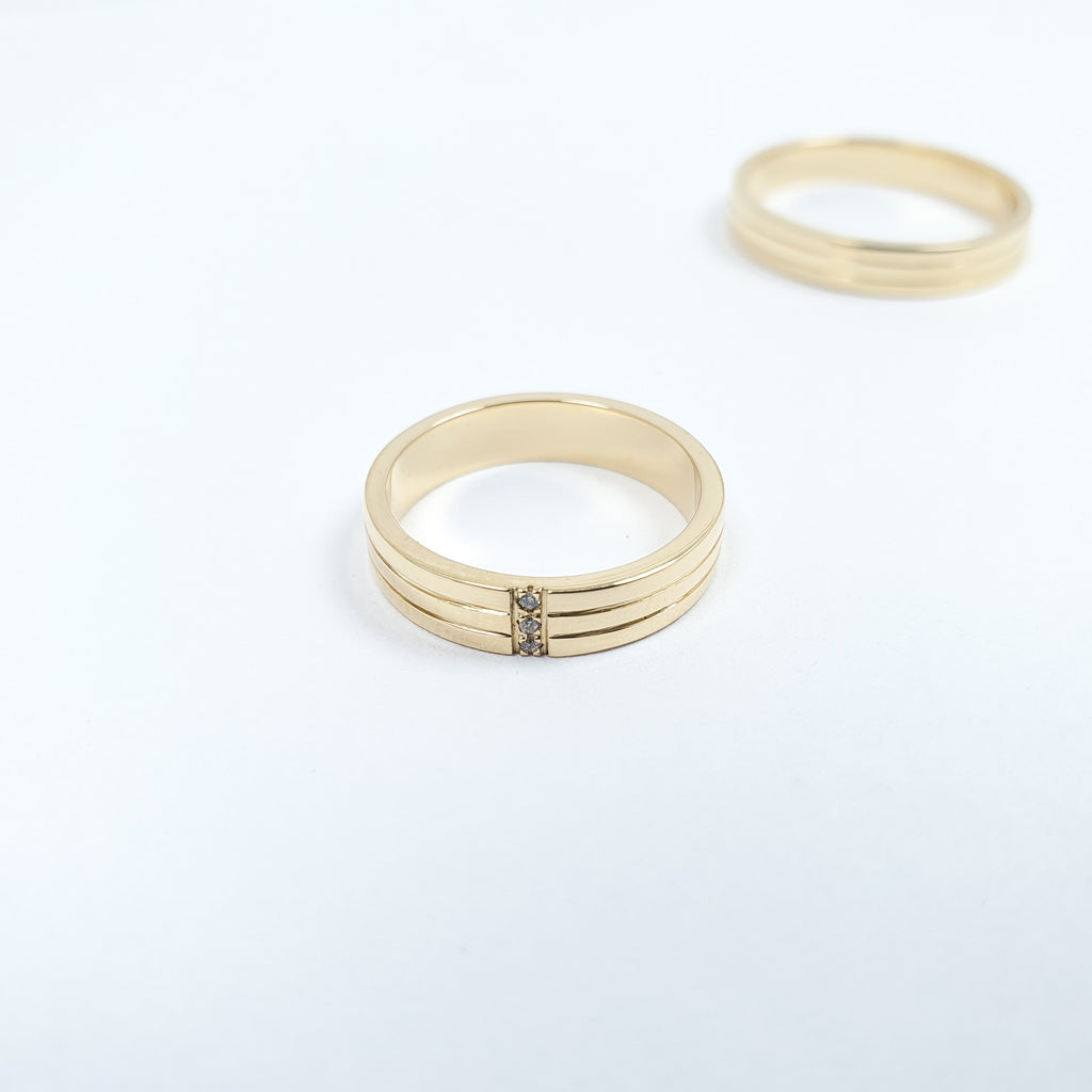 Anillo de Compromiso Nuestra unión Oro de 18k