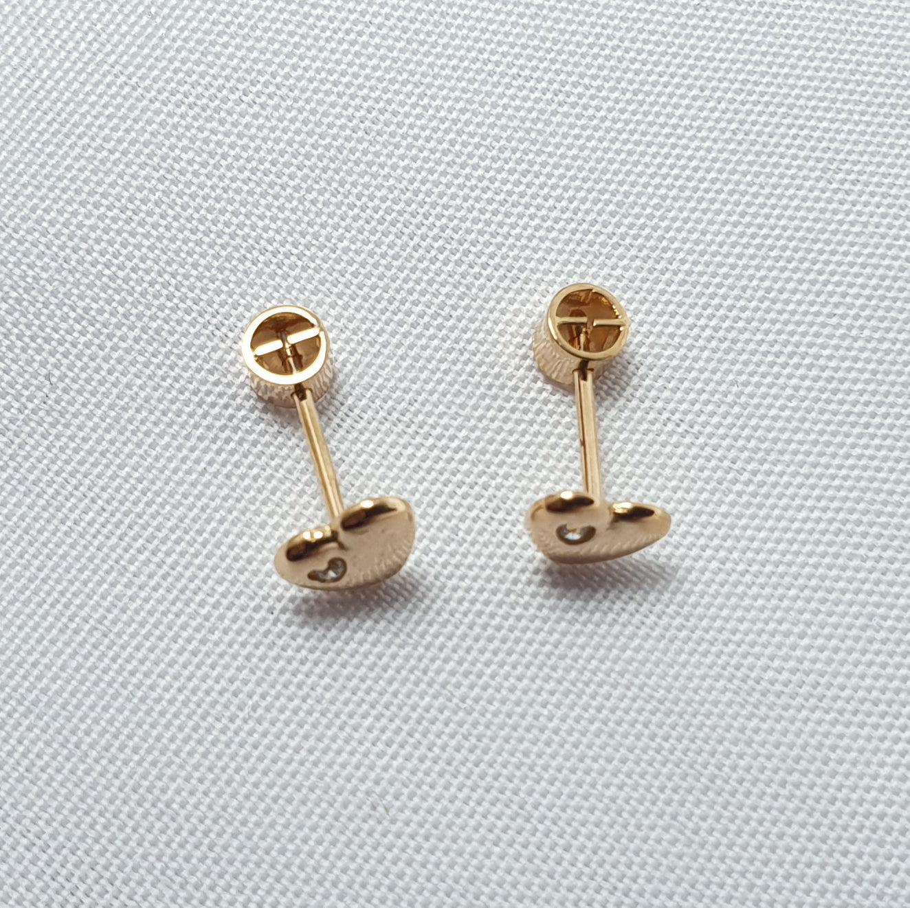 Arete Bebe Love Oro 18k