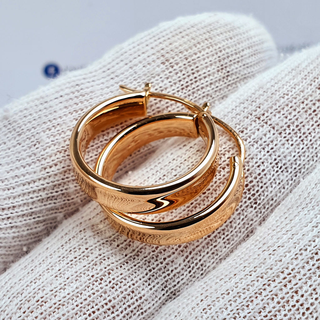 Argollas de Dama 18k