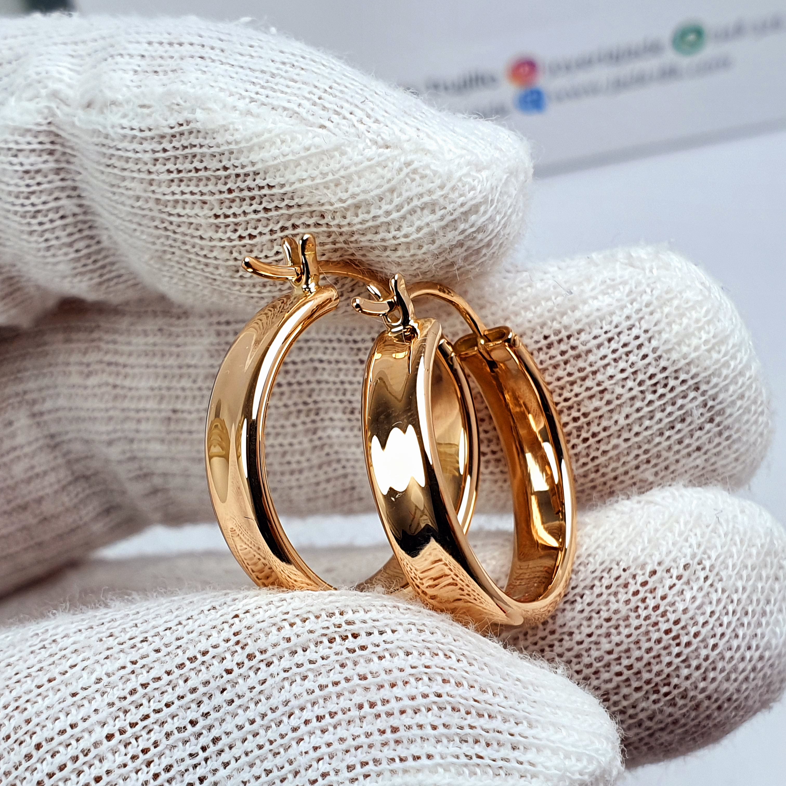 Argollas de Dama 18k