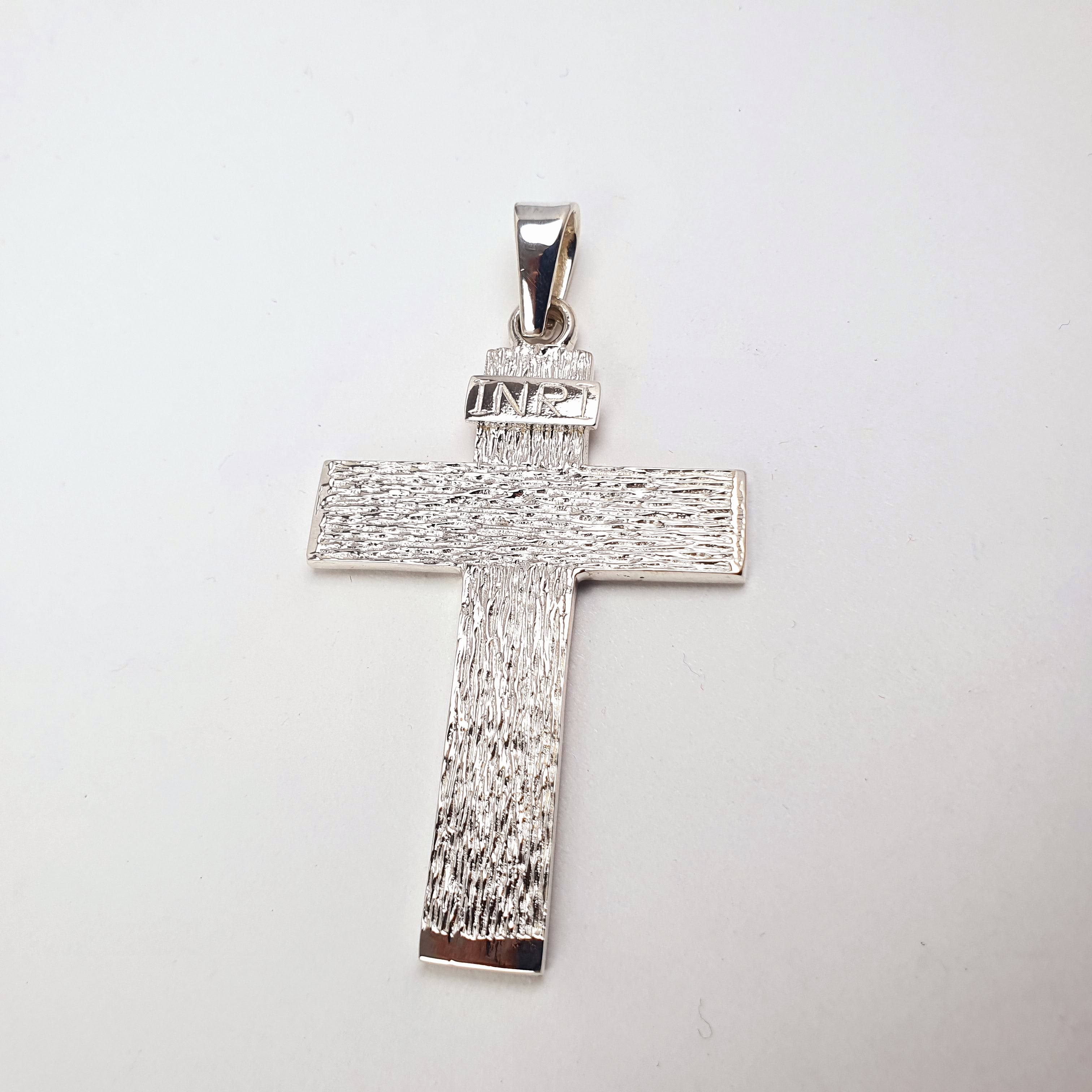Cruz Inri en Plata Ley
