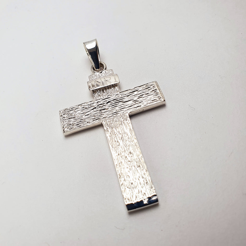 Cruz Inri en Plata Ley