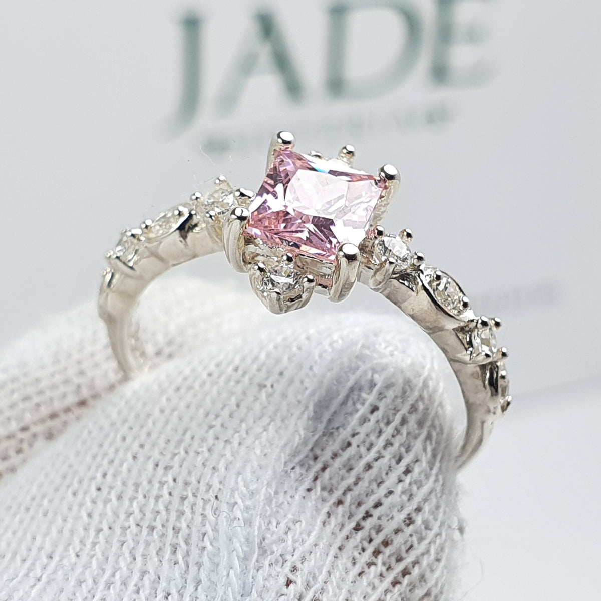 Anillo de Compromiso Plata " Emperatriz"