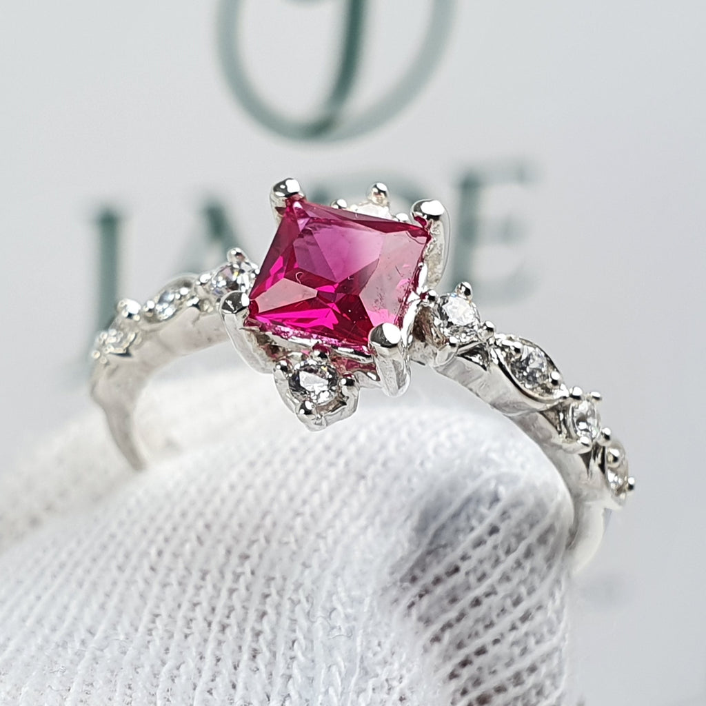 Anillo de Compromiso Plata " Emperatriz"