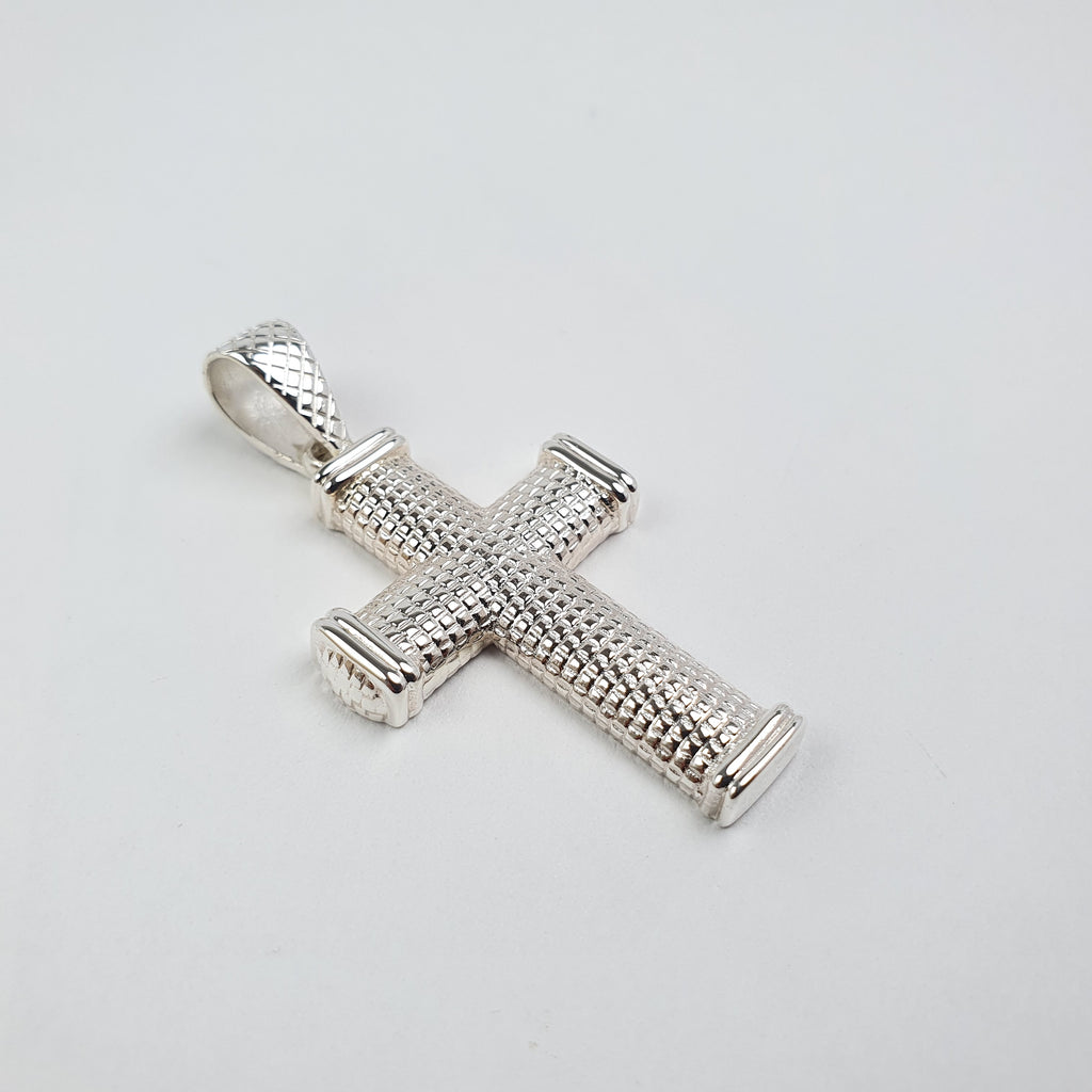 Dije de cruz para hombre
