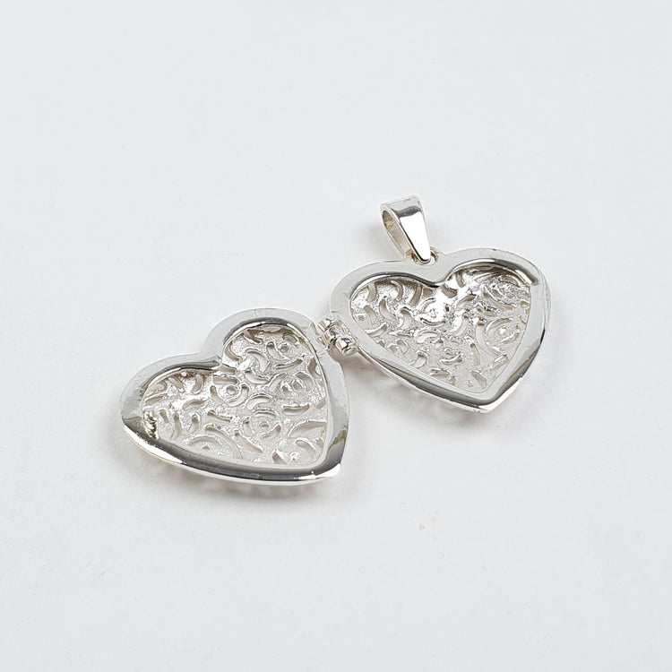 Dije relicario guardapelo portafoto en plata – Jade18k (vista 5)