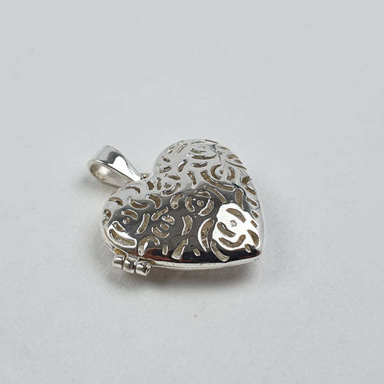 Dije relicario guardapelo portafoto en plata – Jade18k