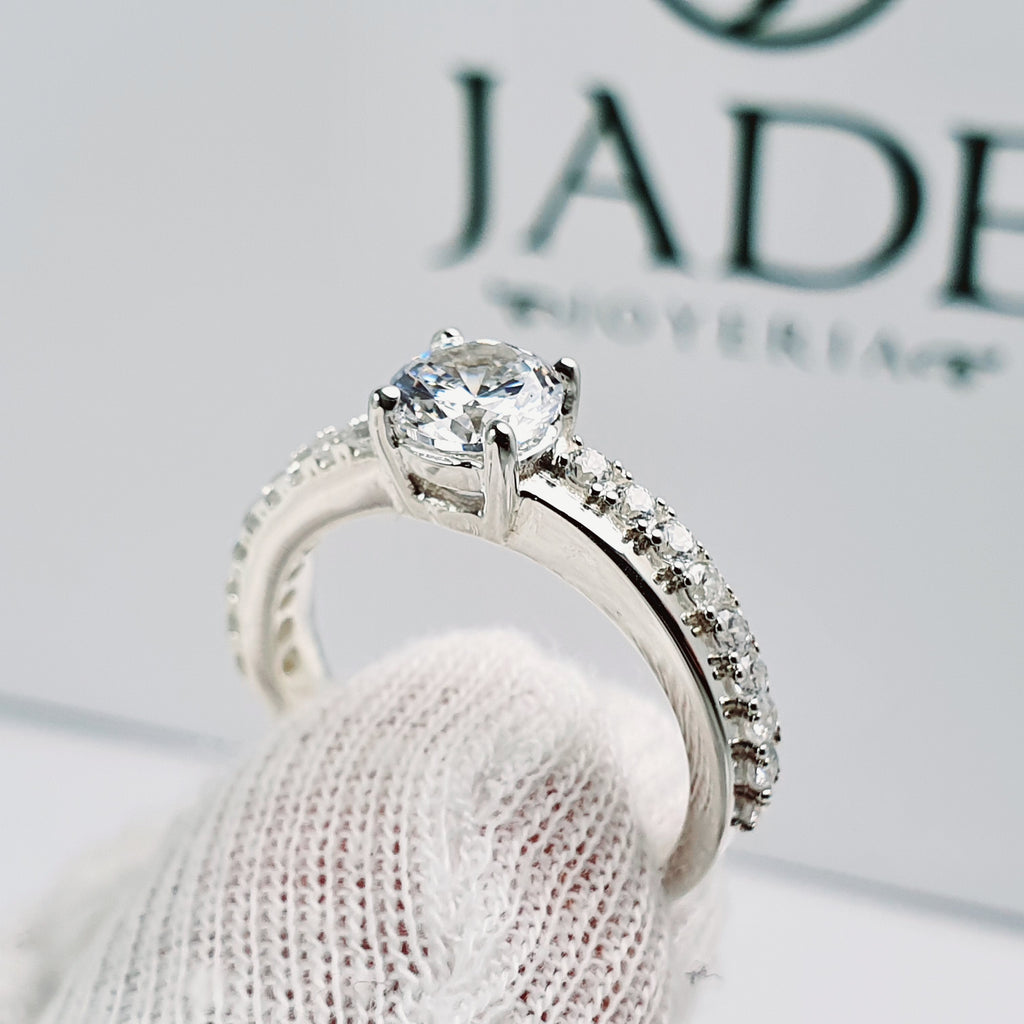 Anillo de Compromiso Plata "Fernanda"