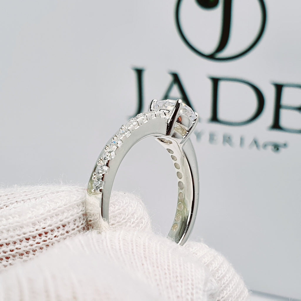 Anillo de Compromiso Plata "Fernanda"