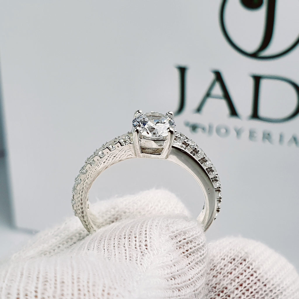 Anillo de Compromiso Plata "Fernanda"