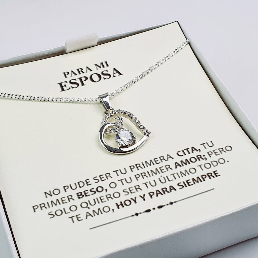 Dije esposa corazón para siempre