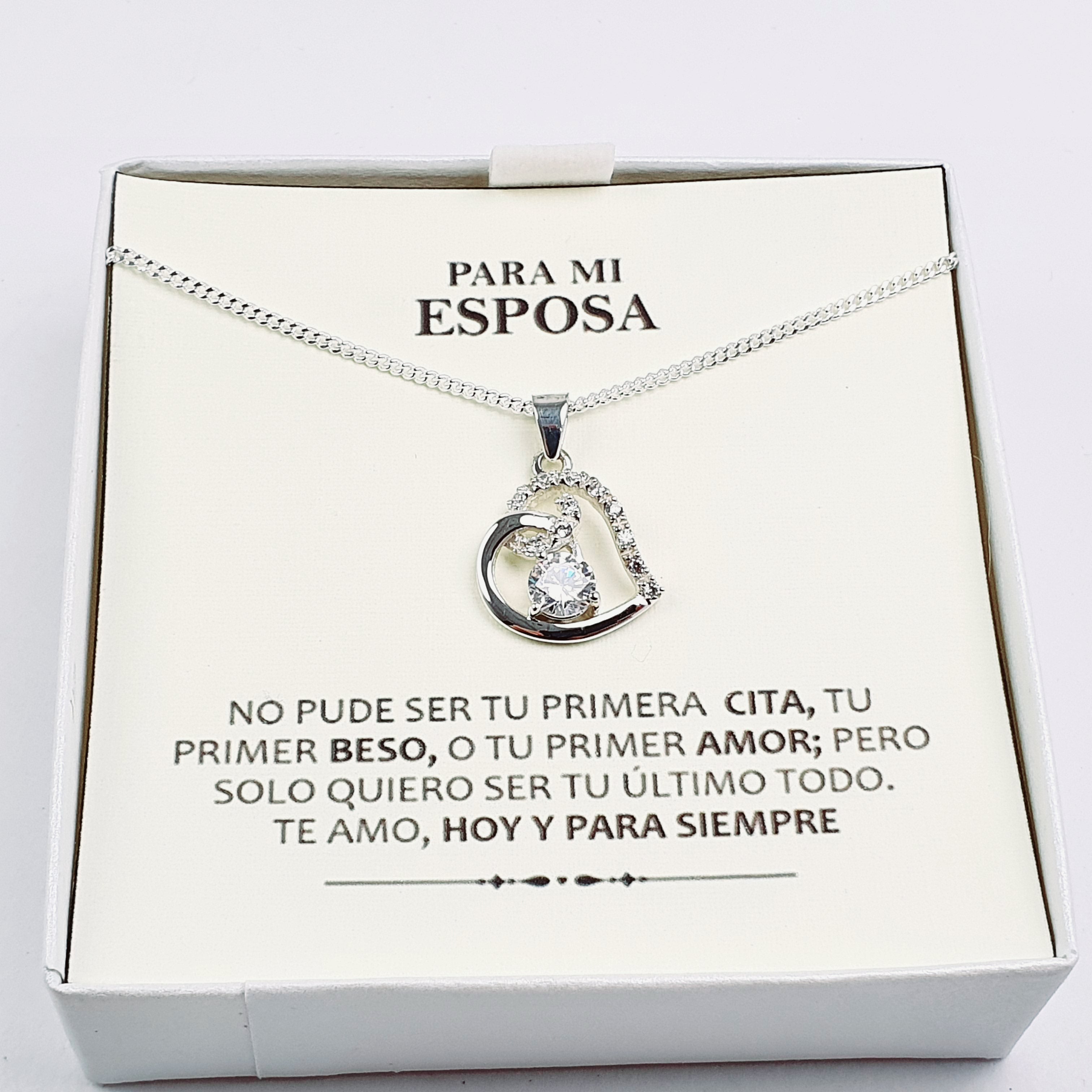 Dije esposa corazón para siempre