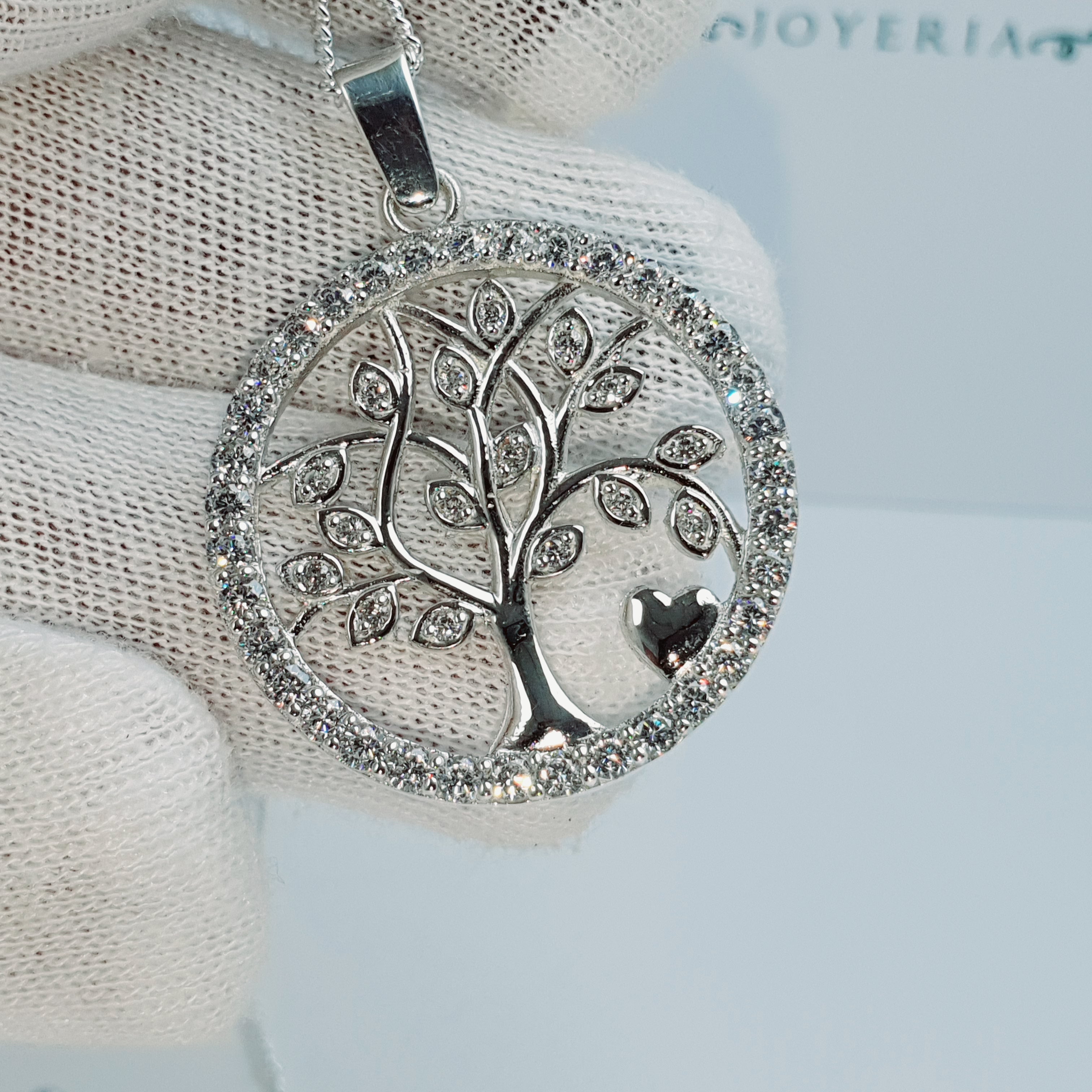Dije árbol de la vida con circon