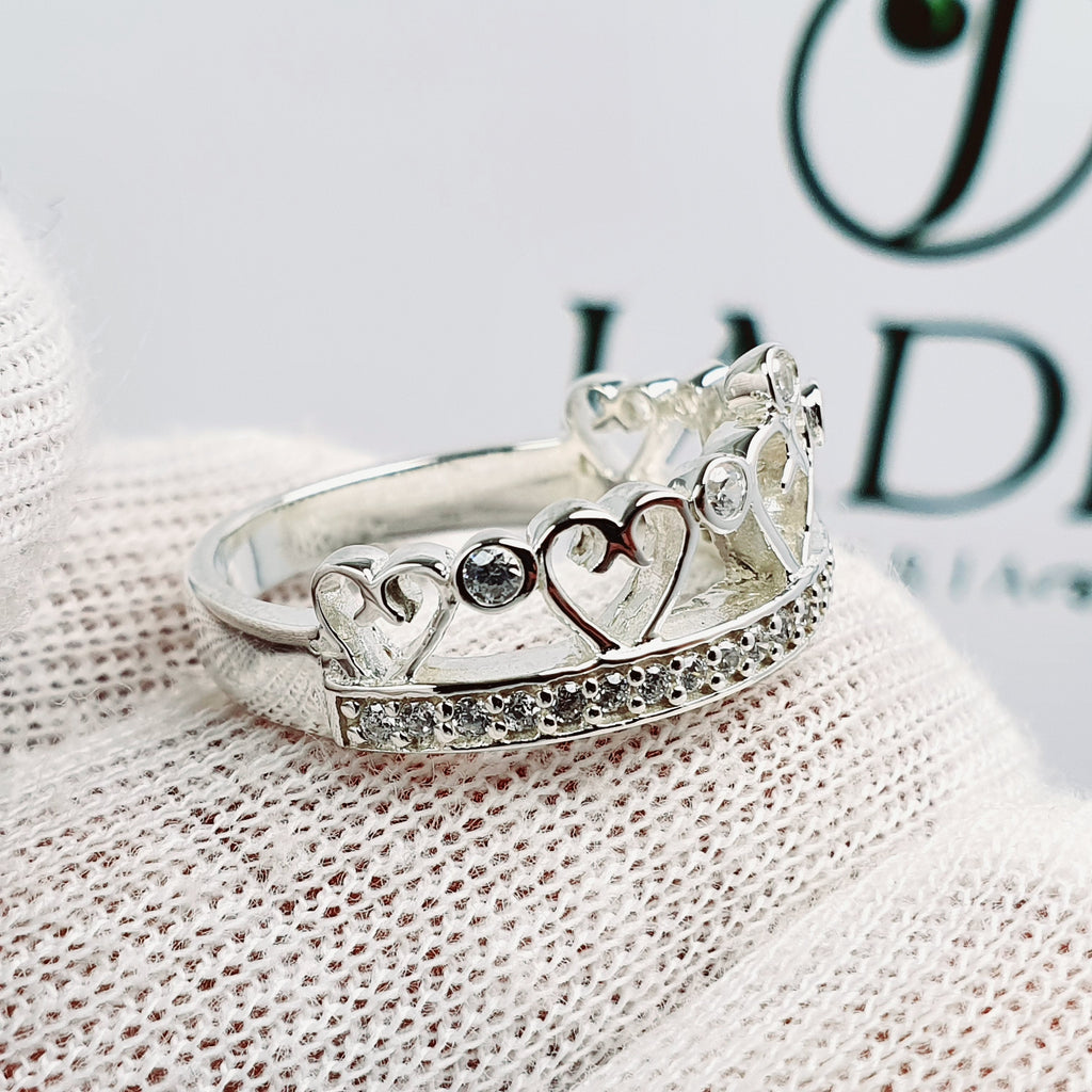 Anillo de corona para dama