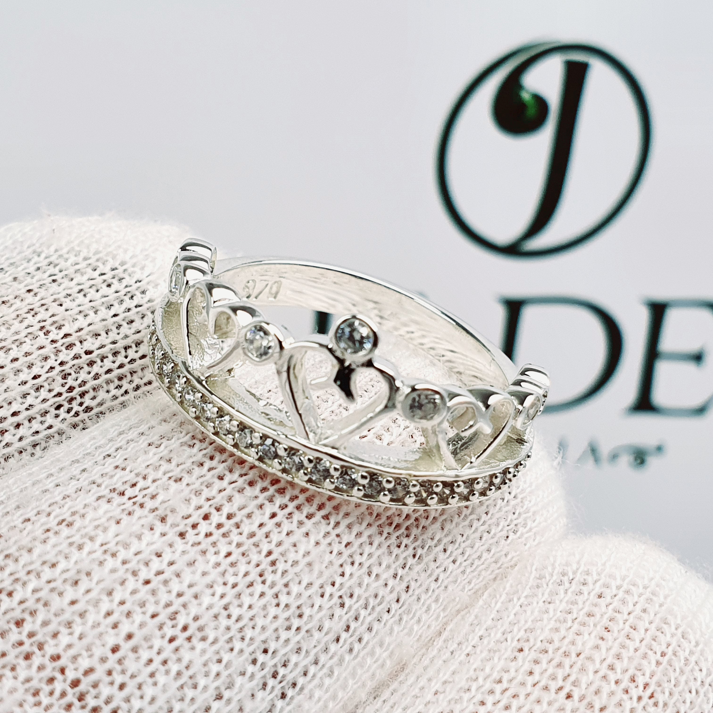 Anillo de corona para dama