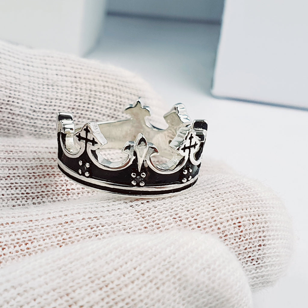 Anillo Corona del Rey para Varón