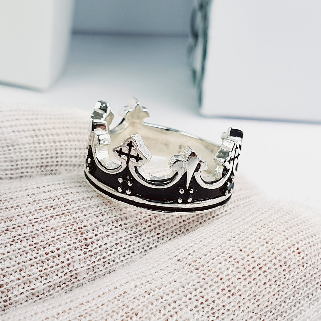 Anillo Corona del Rey para Varón