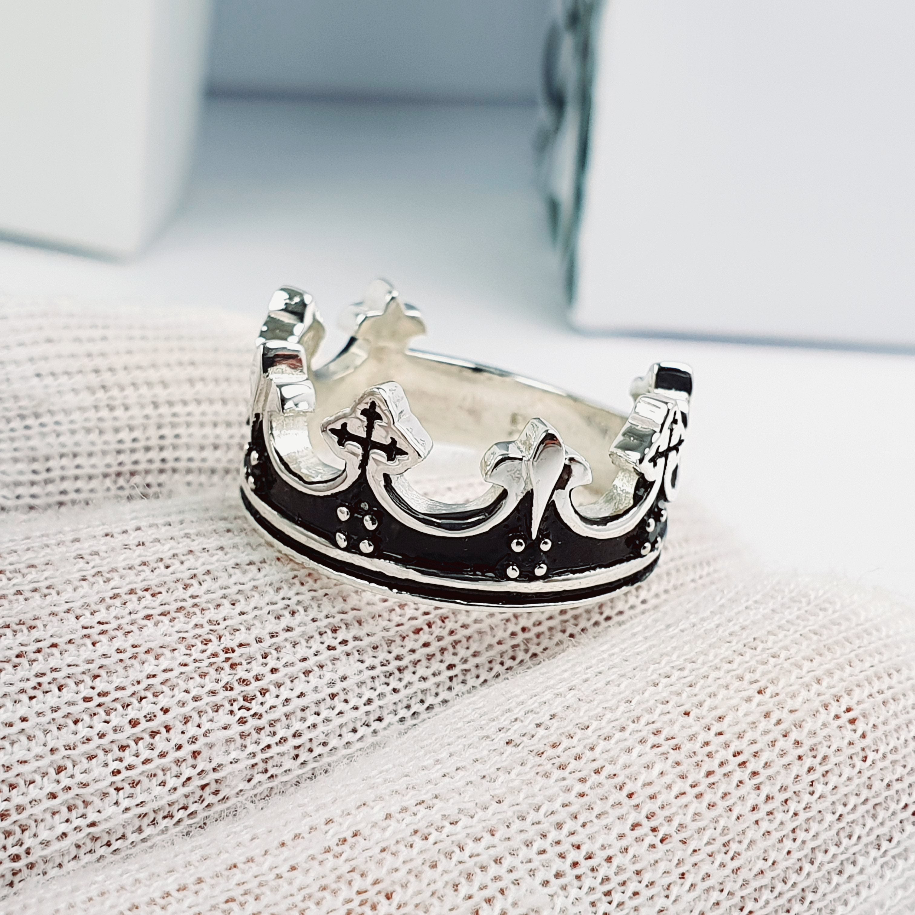 Anillo Corona del Rey para Varón