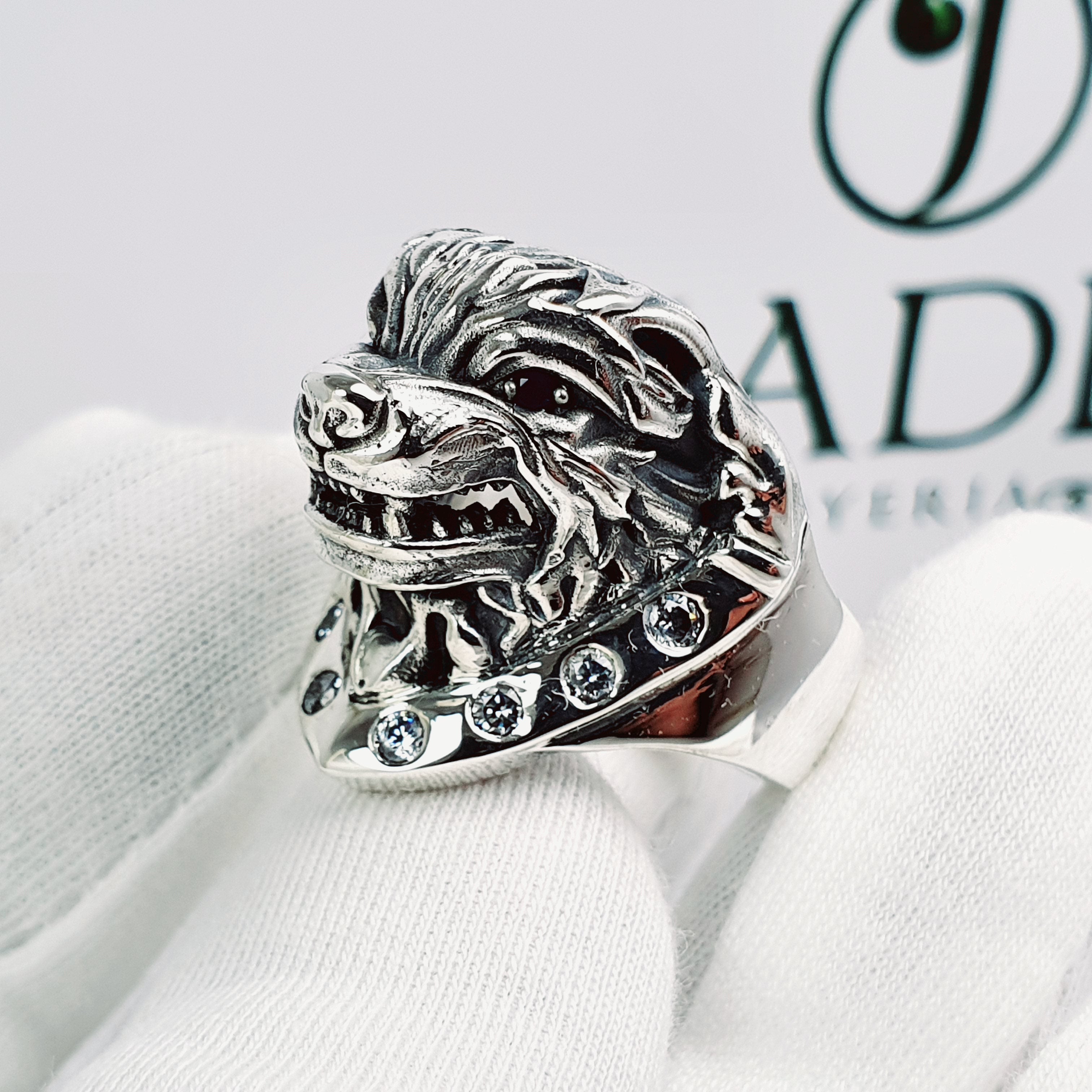 Anillo para varon con diseño