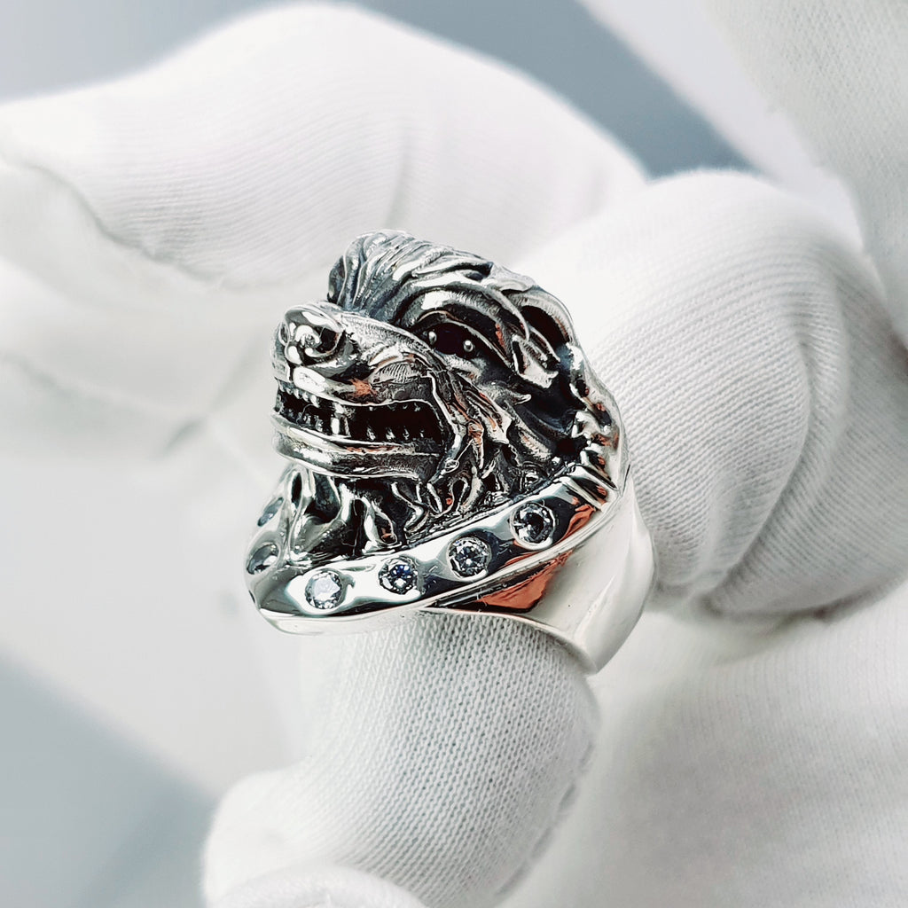 Anillo para varon con diseño