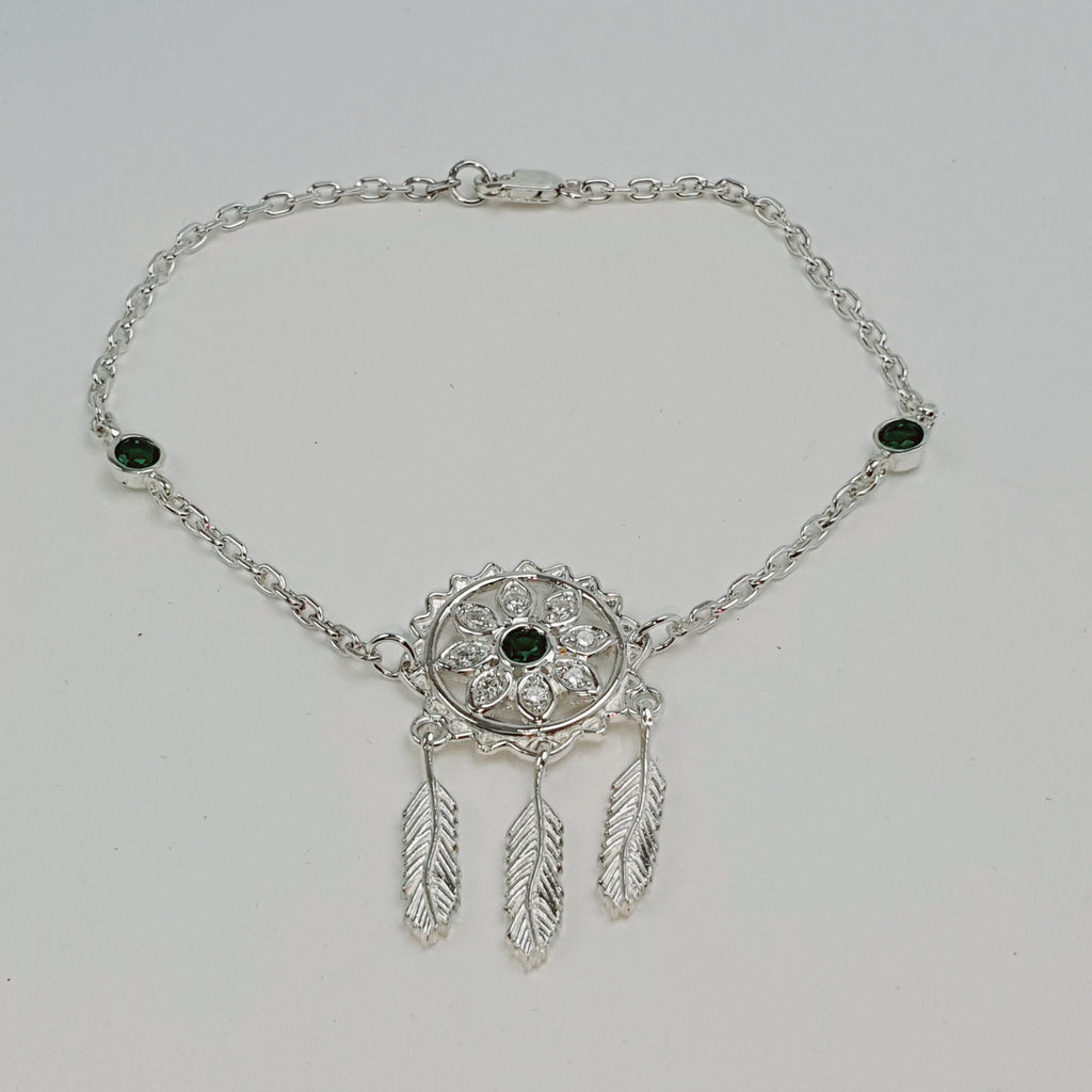 Pulsera de Atrapasueños en plata ley