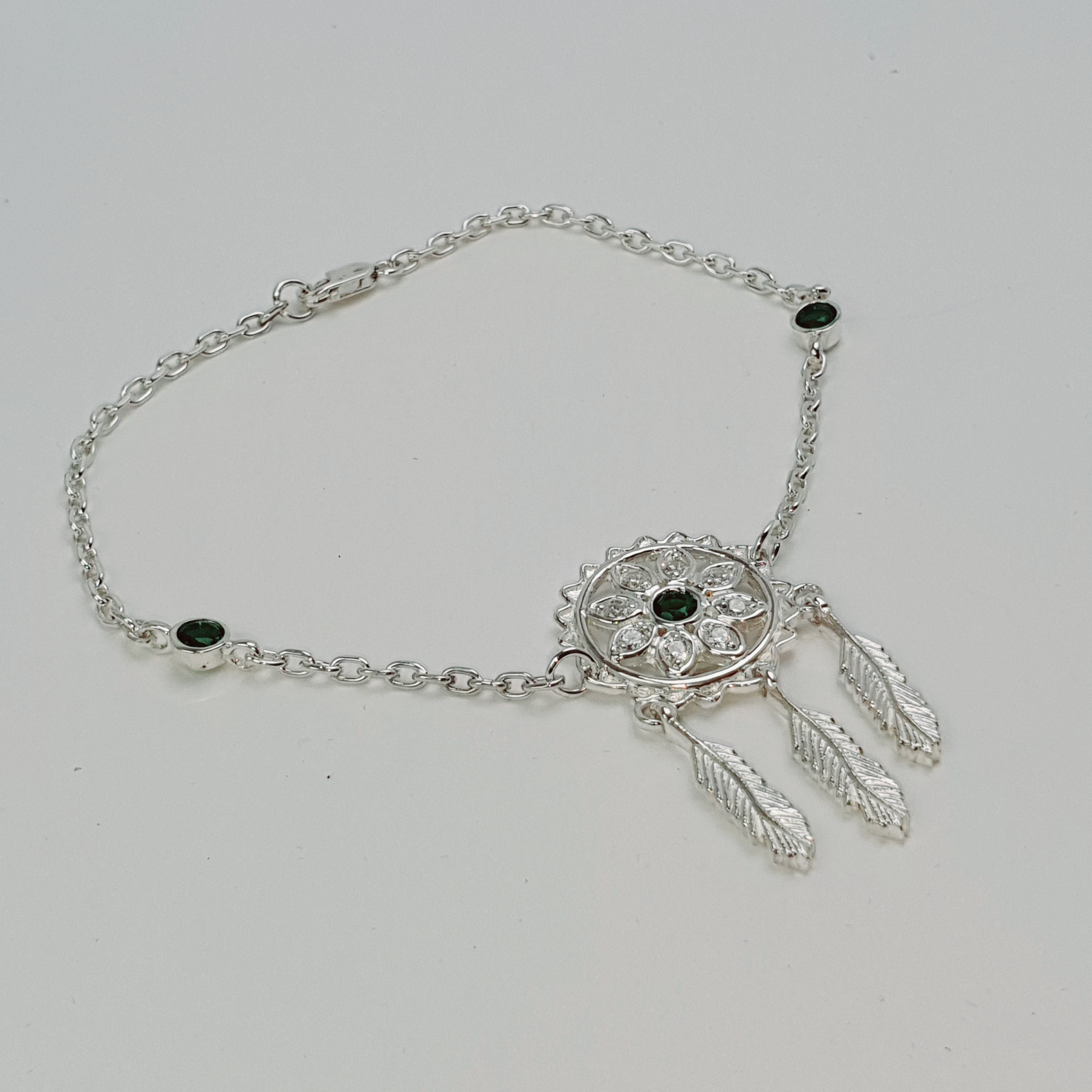 Pulsera de Atrapasueños en plata ley