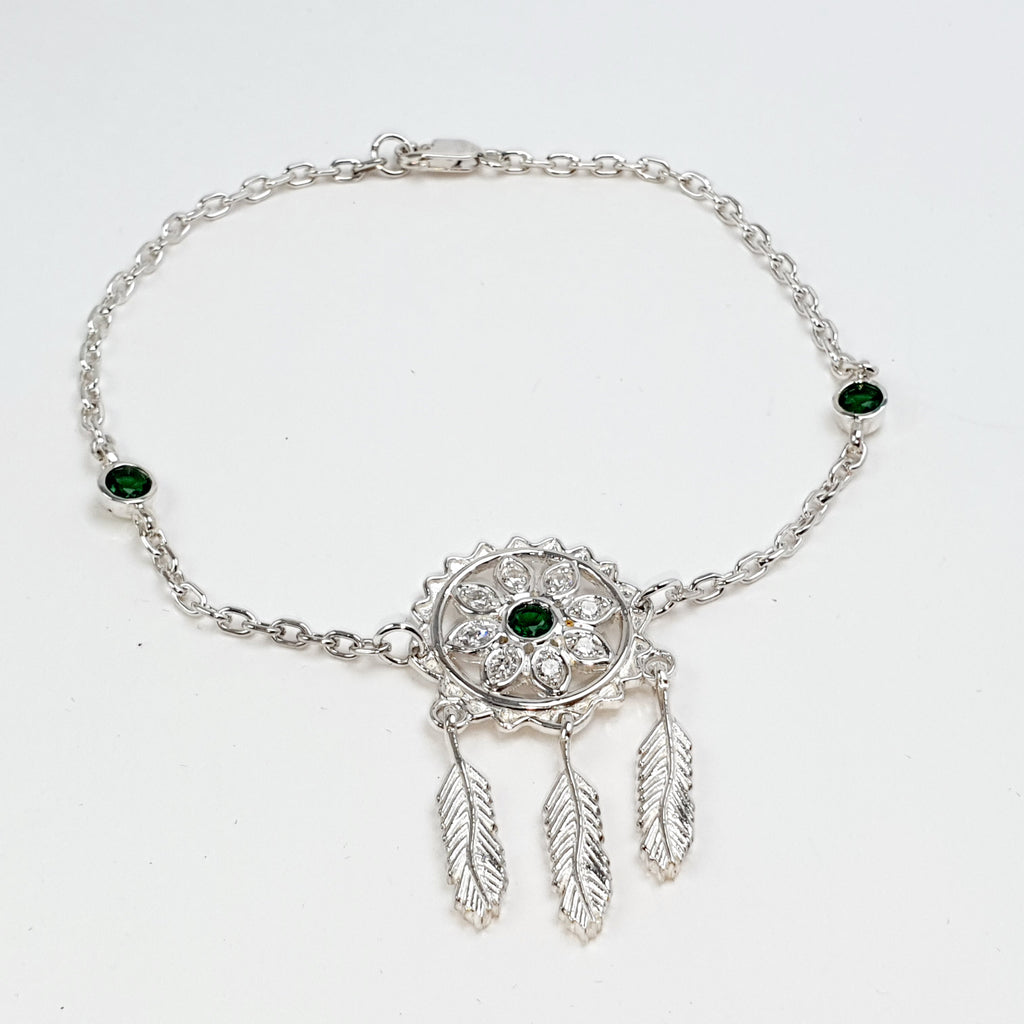 Pulsera de Atrapasueños en plata ley