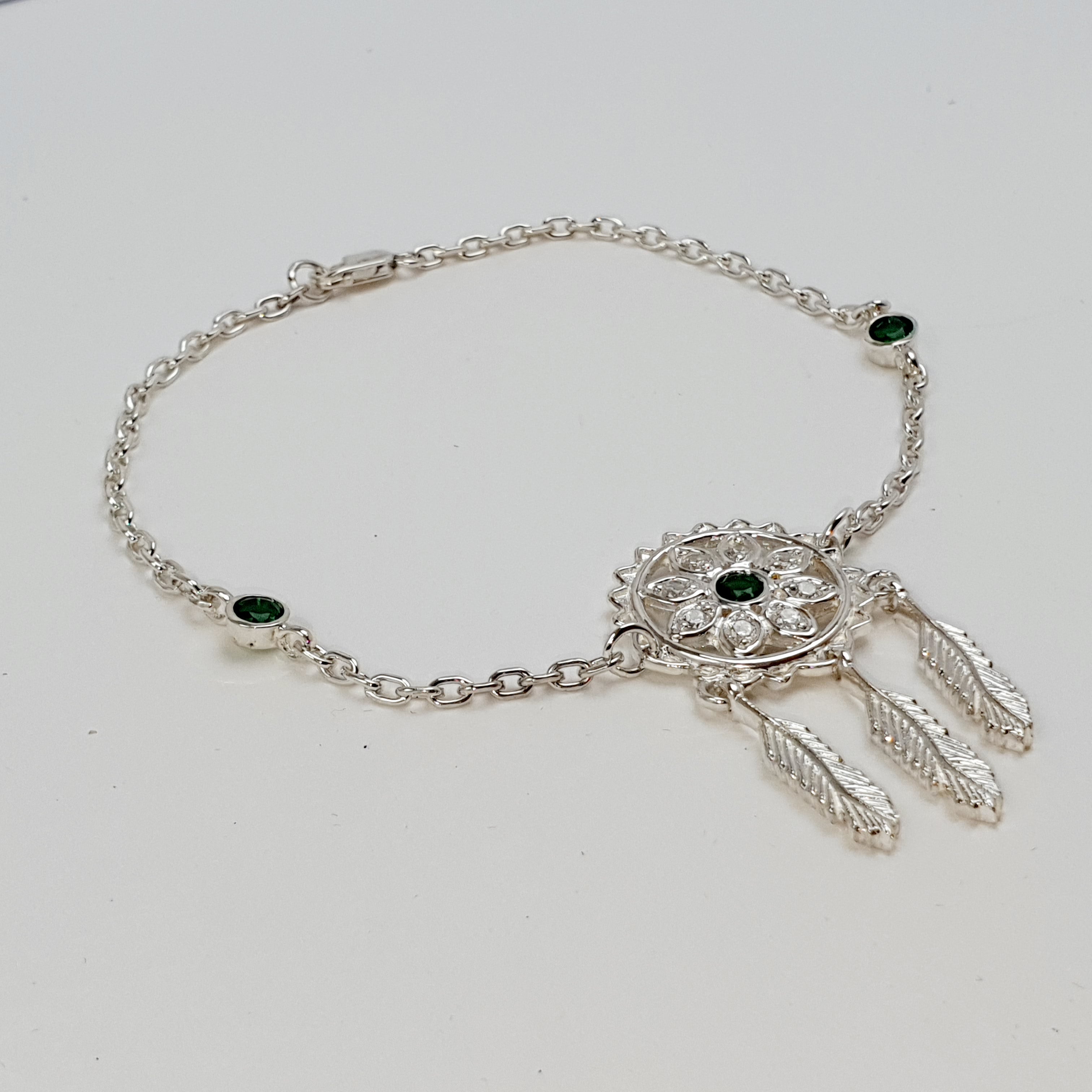 Pulsera de Atrapasueños en plata ley