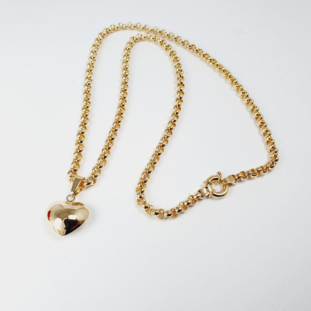 Cadena "Roll On Gold"