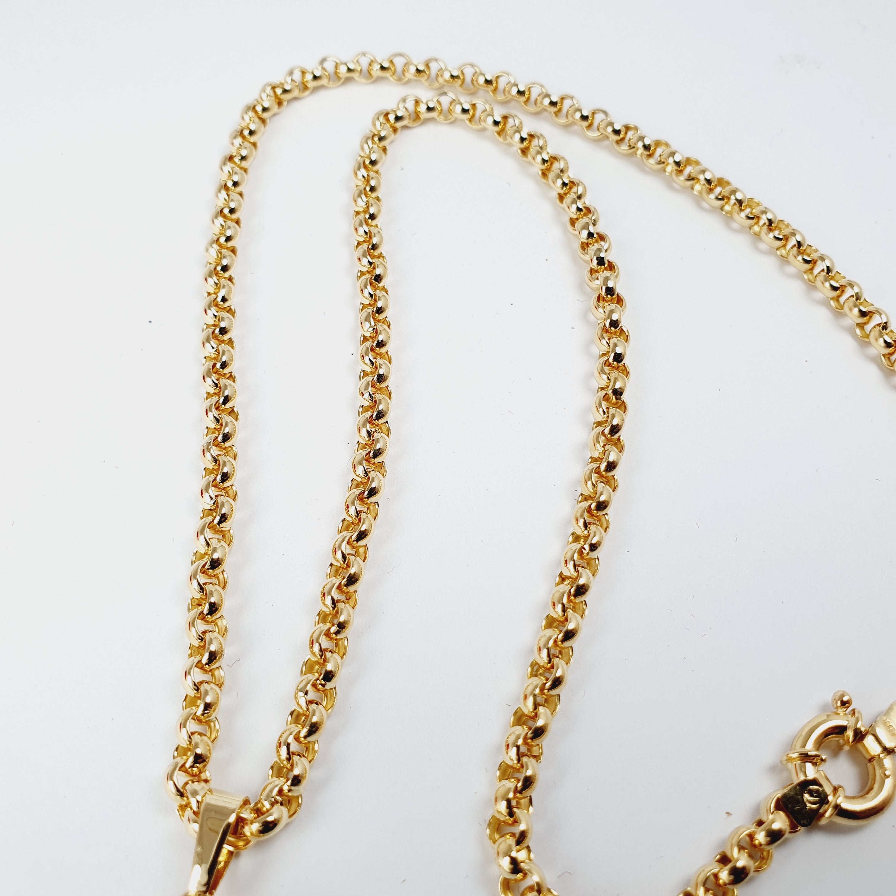 Cadena "Roll On Gold"