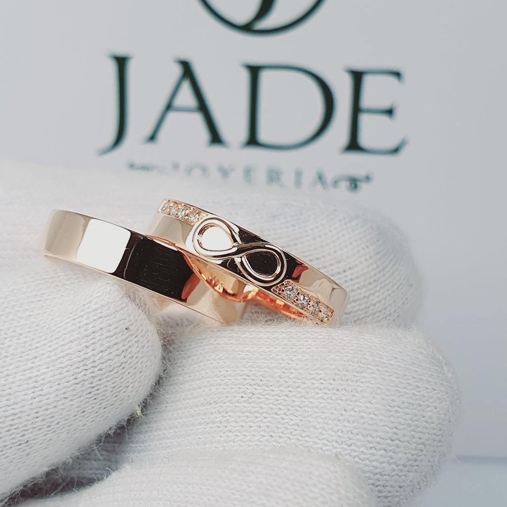 Aros de boda Infinito