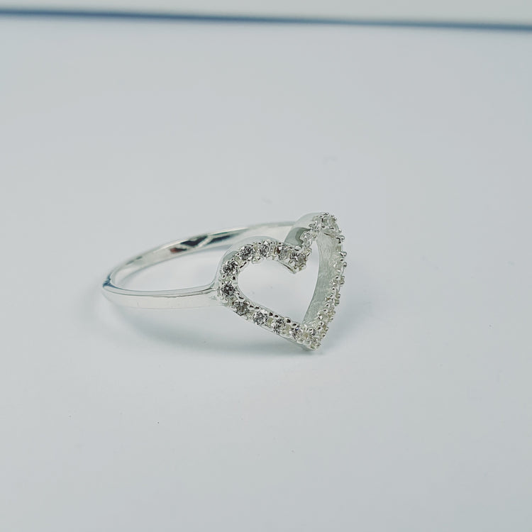 Anillo Brillo de amor en plata – Jade18k (vista 6)