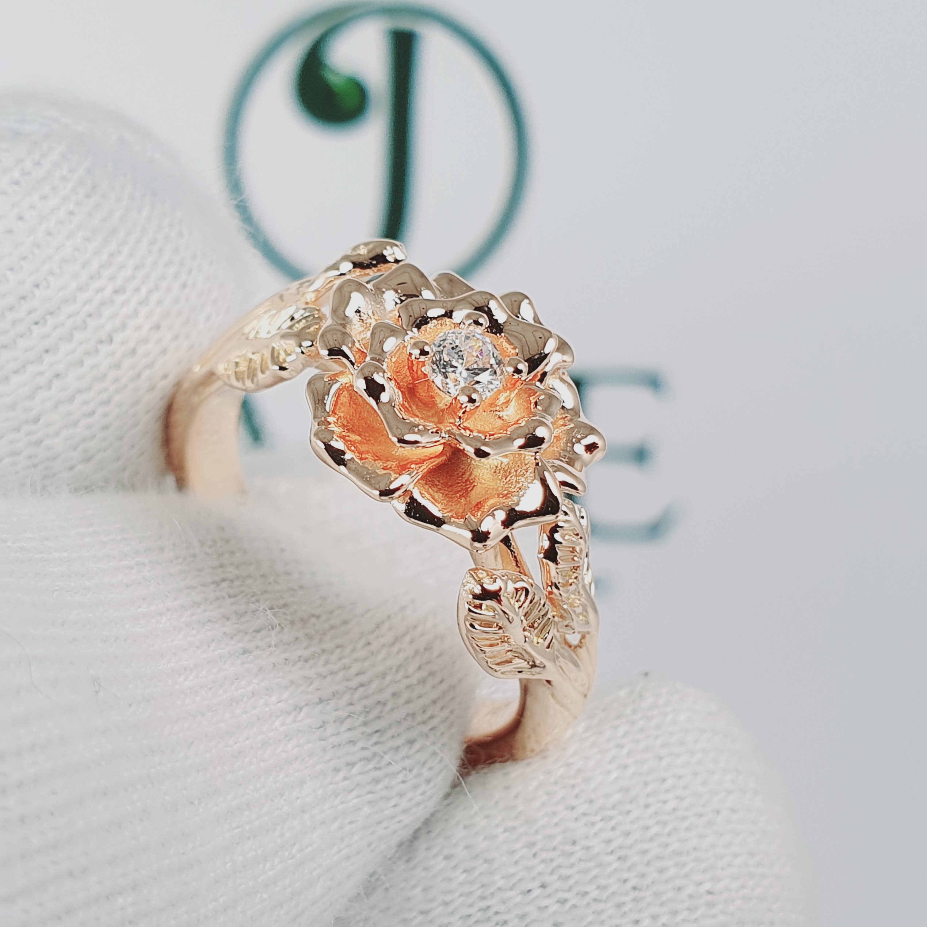 Anillo Roseline 18k