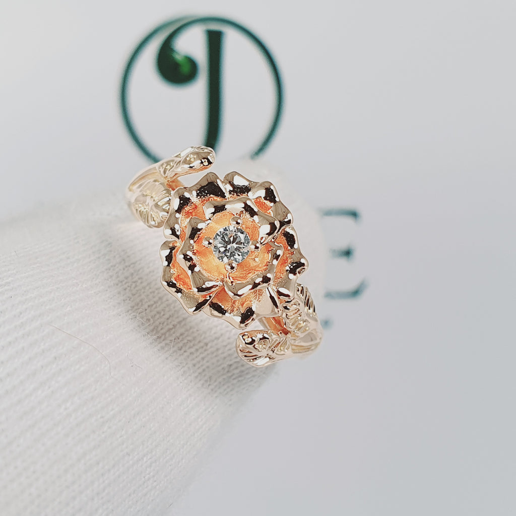Anillo Roseline 18k