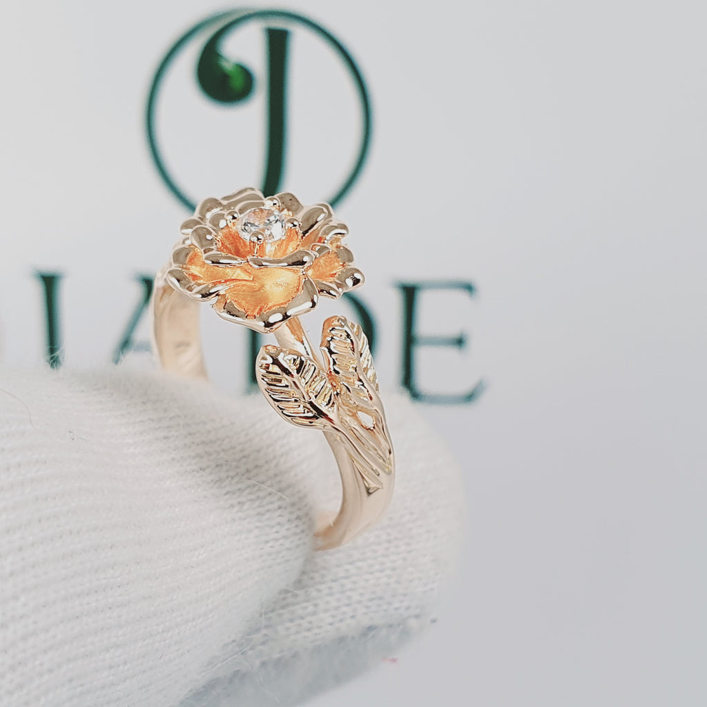 Anillo Roseline 18k