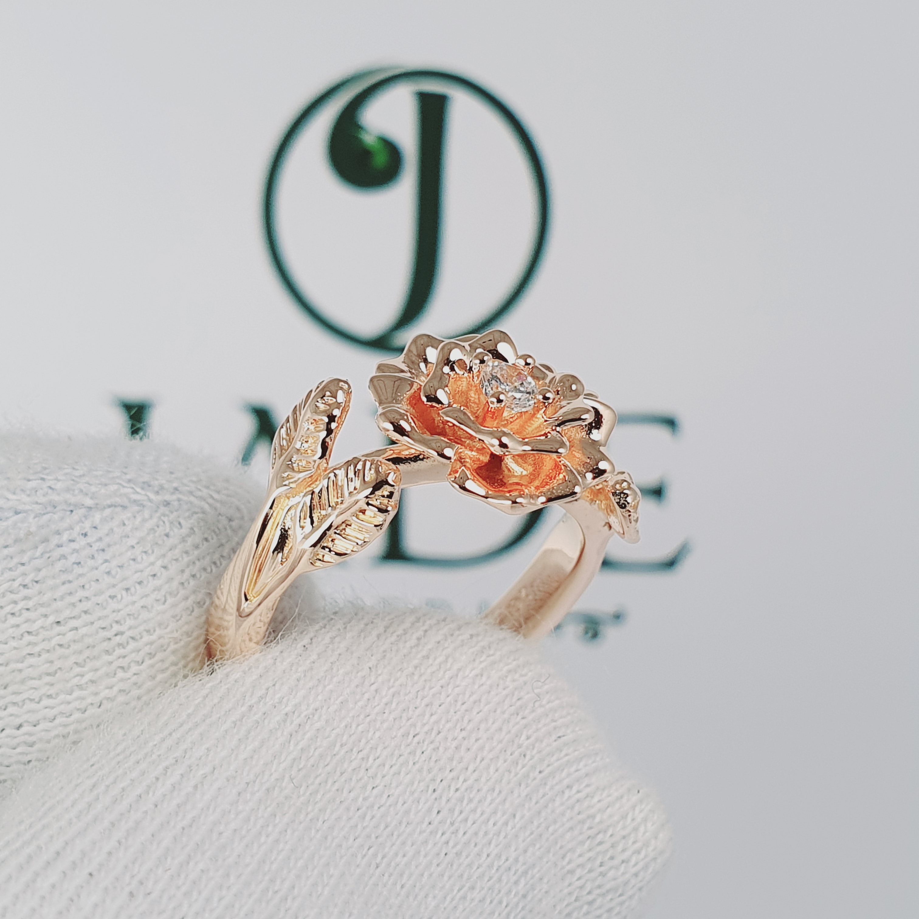 Anillo Roseline 18k