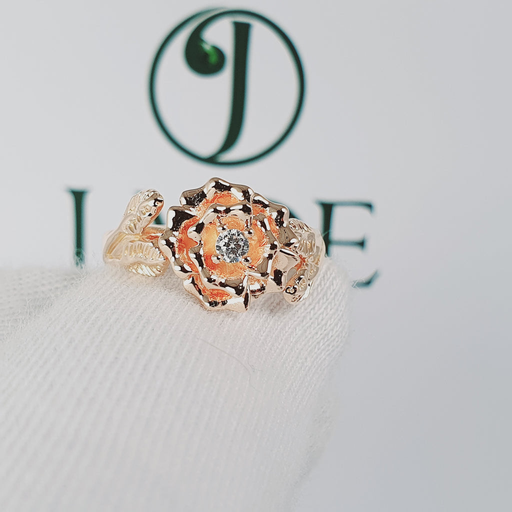 Anillo Roseline 18k