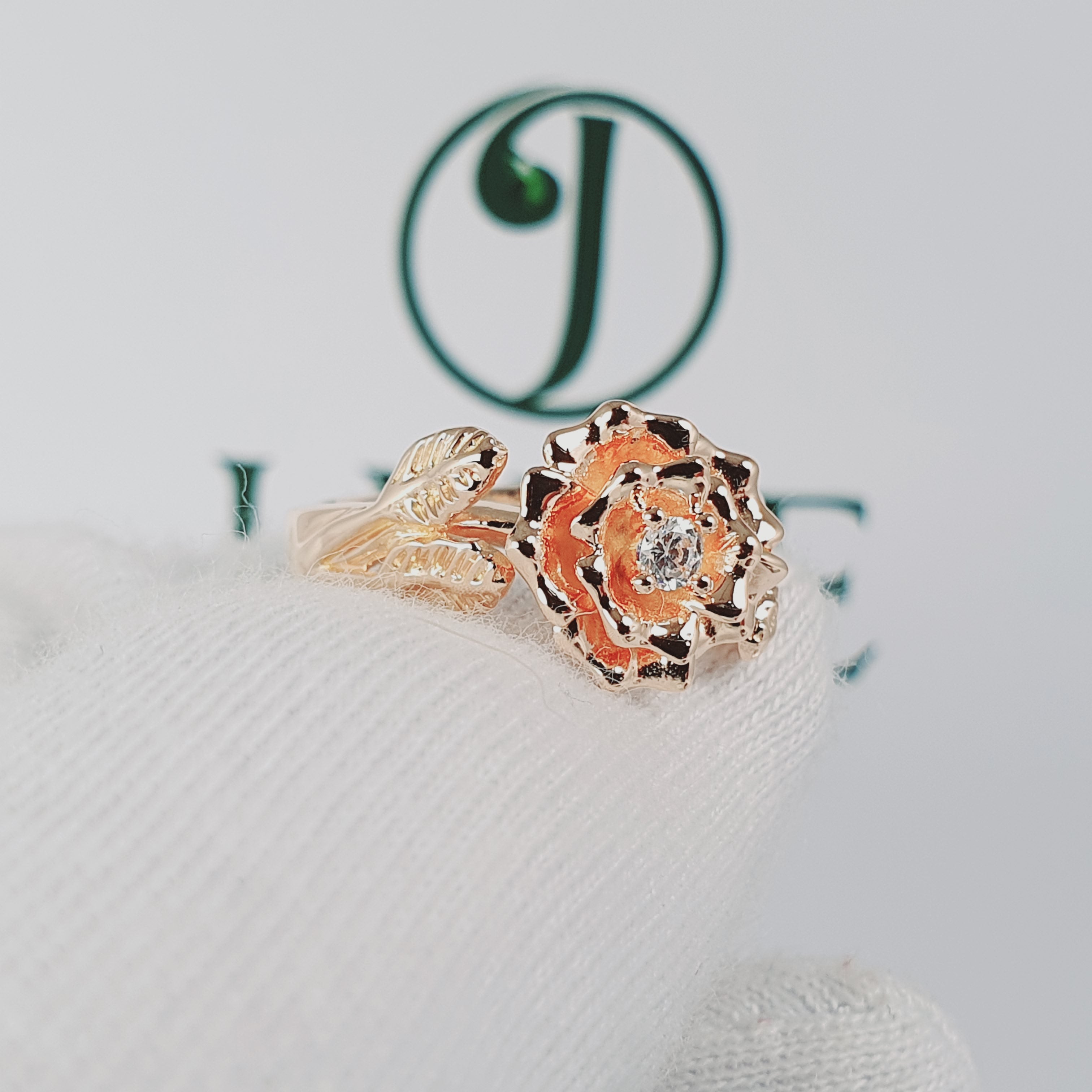Anillo Roseline 18k
