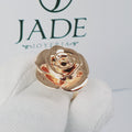 Anillo de Rosa en oro 18k