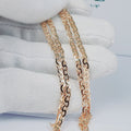 Cadena modelo Tejida en oro 18K