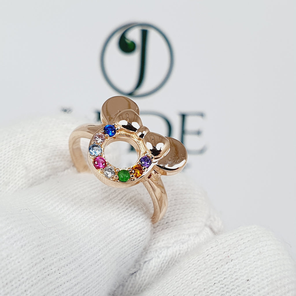 Anillo de Mini Mouse oro 18k