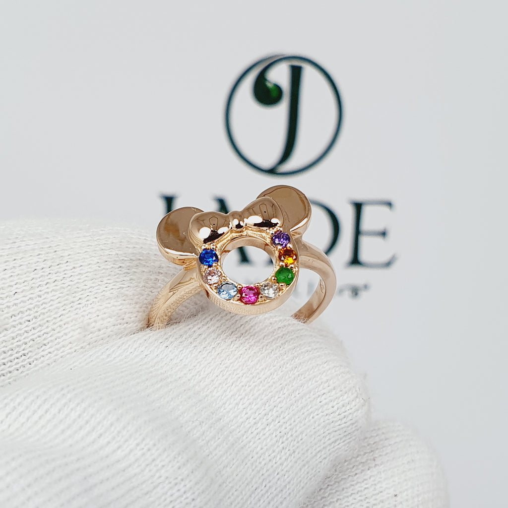 Anillo de Mini Mouse oro 18k