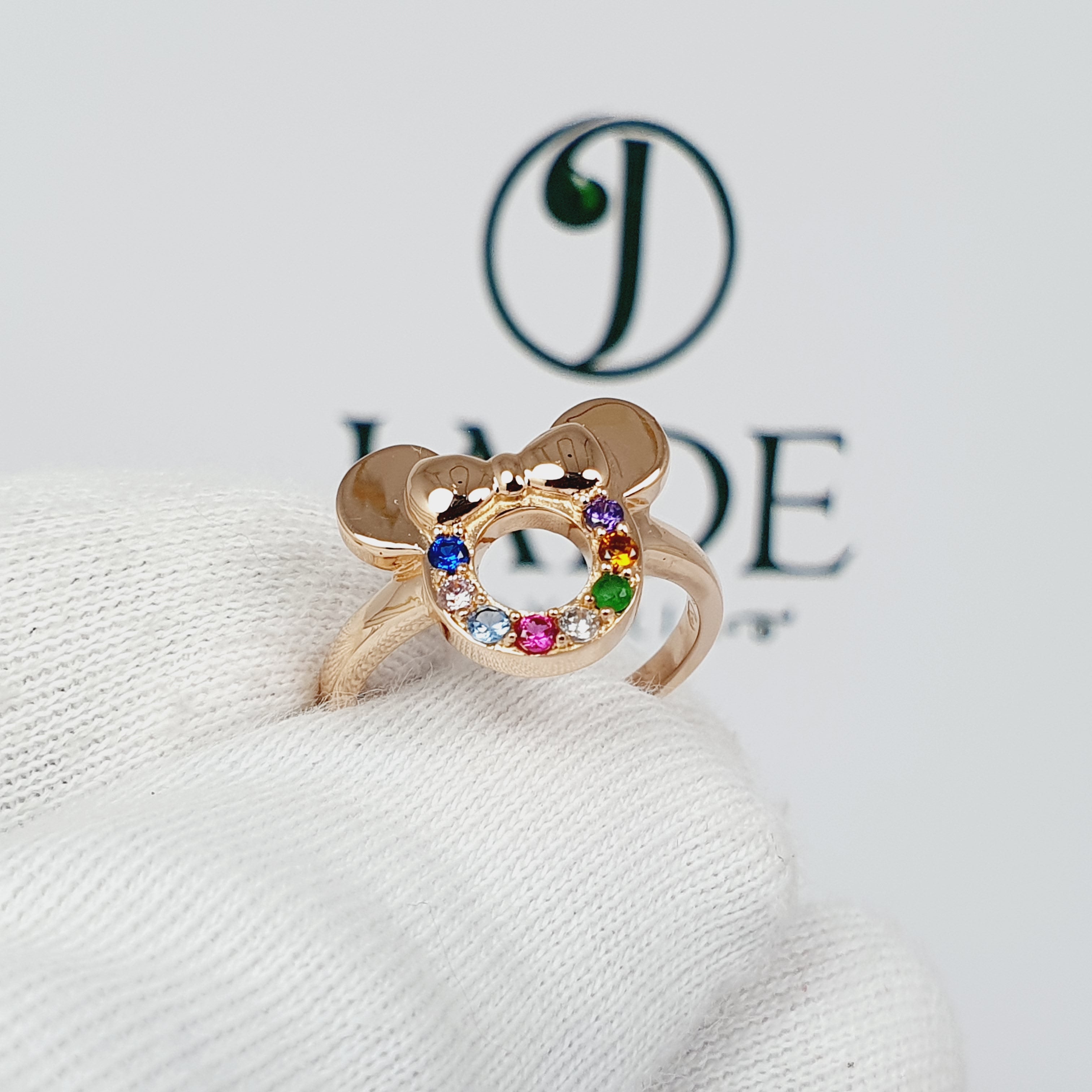 Anillo de Mini Mouse oro 18k
