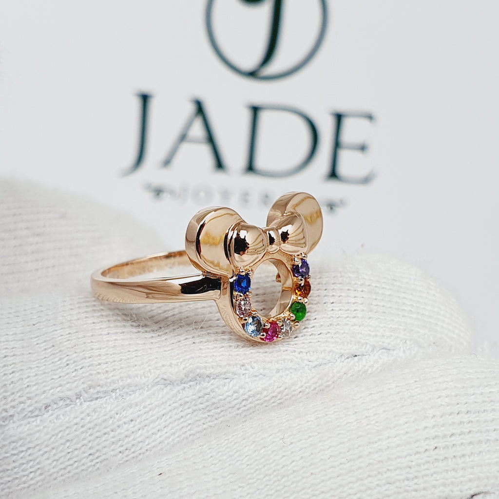 Anillo de Mini Mouse oro 18k