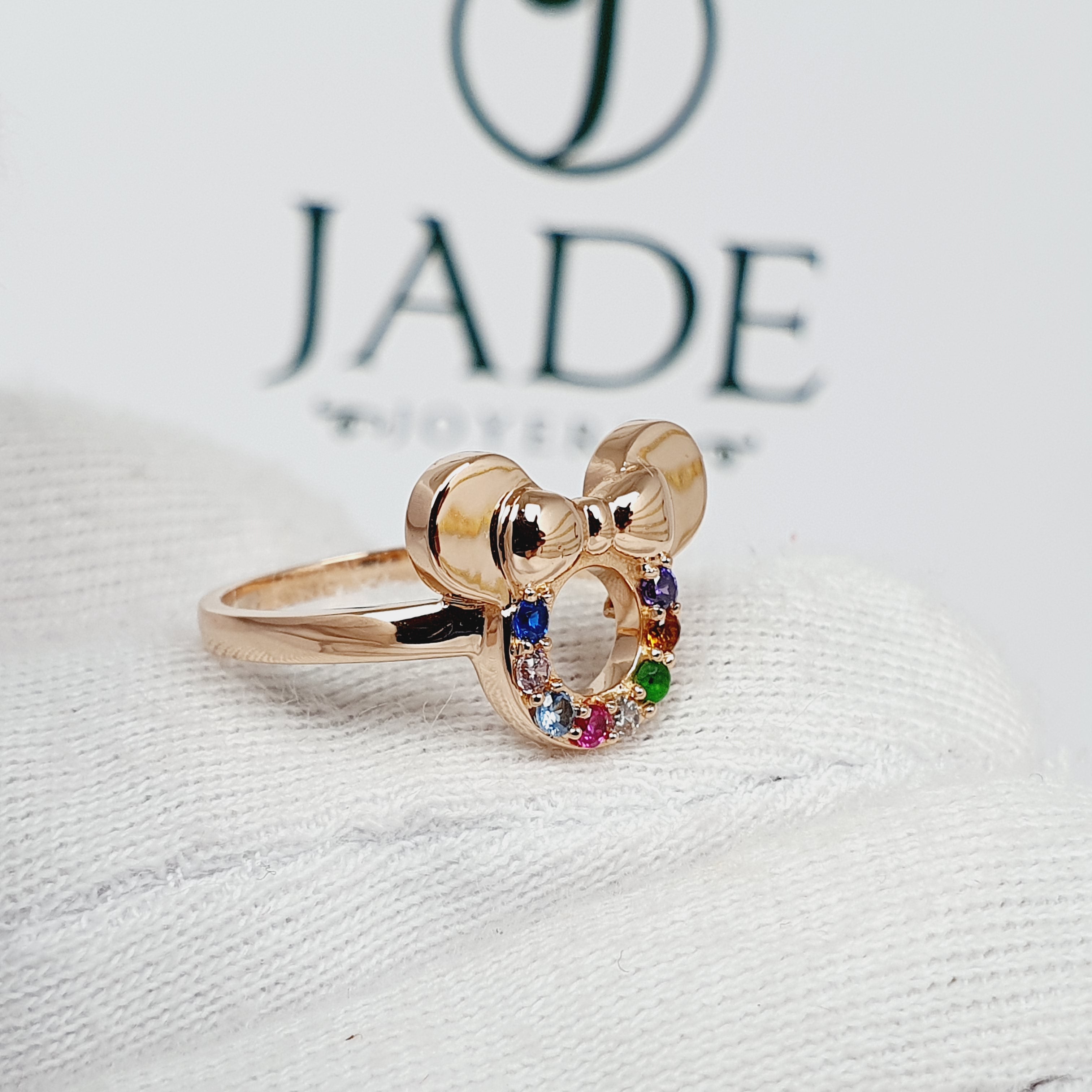 Anillo de Mini Mouse oro 18k