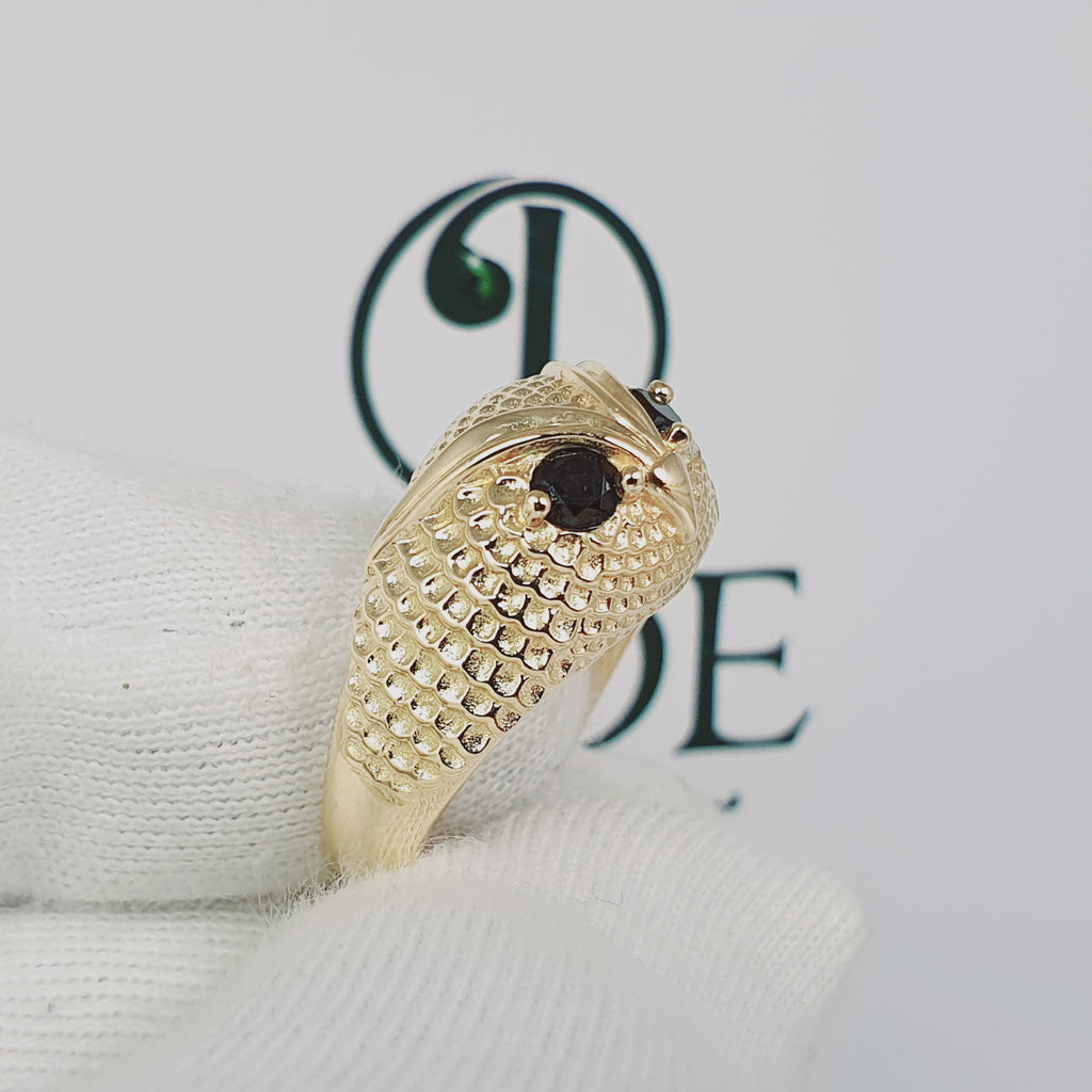 Anillo de Buho en oro 18k